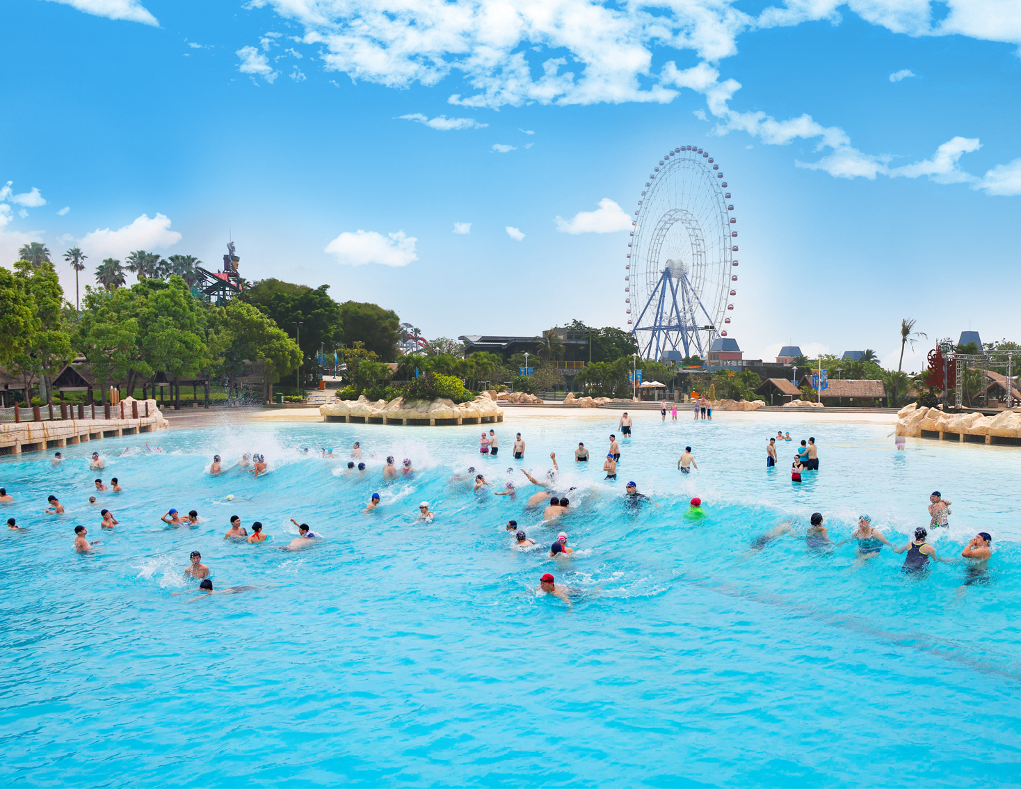 全台最大水乐园「马拉湾」将在5月18日开园。图／丽宝乐园渡假区提供