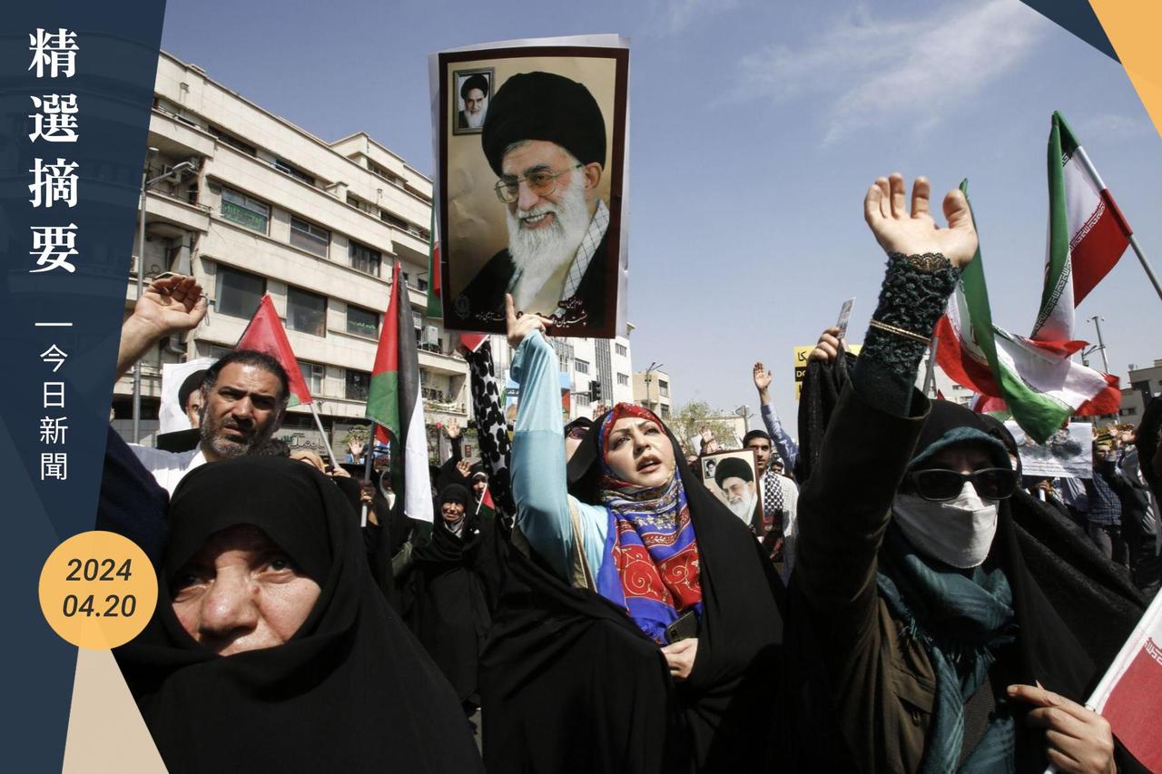 BBC报导伊朗以色列此波互打应已落幕。图为伊朗民众上街支持政府反击以色列。欧新社