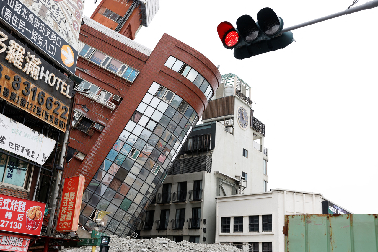 台湾403花莲地震后余震不断。（路透资料照片）