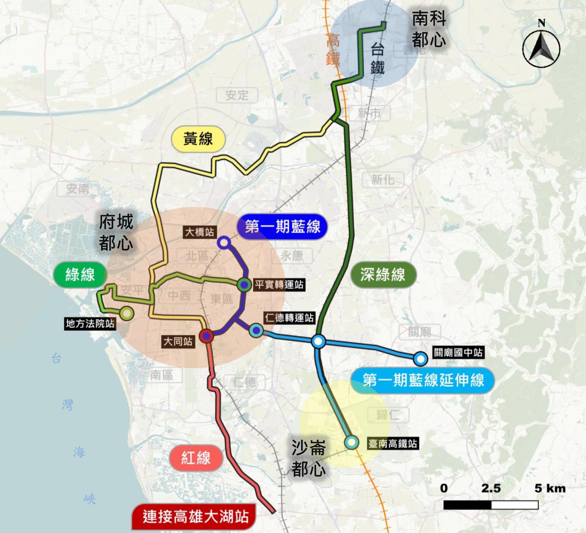 台南捷运蓝线环评案今通过环评大会。图／截自环评书件