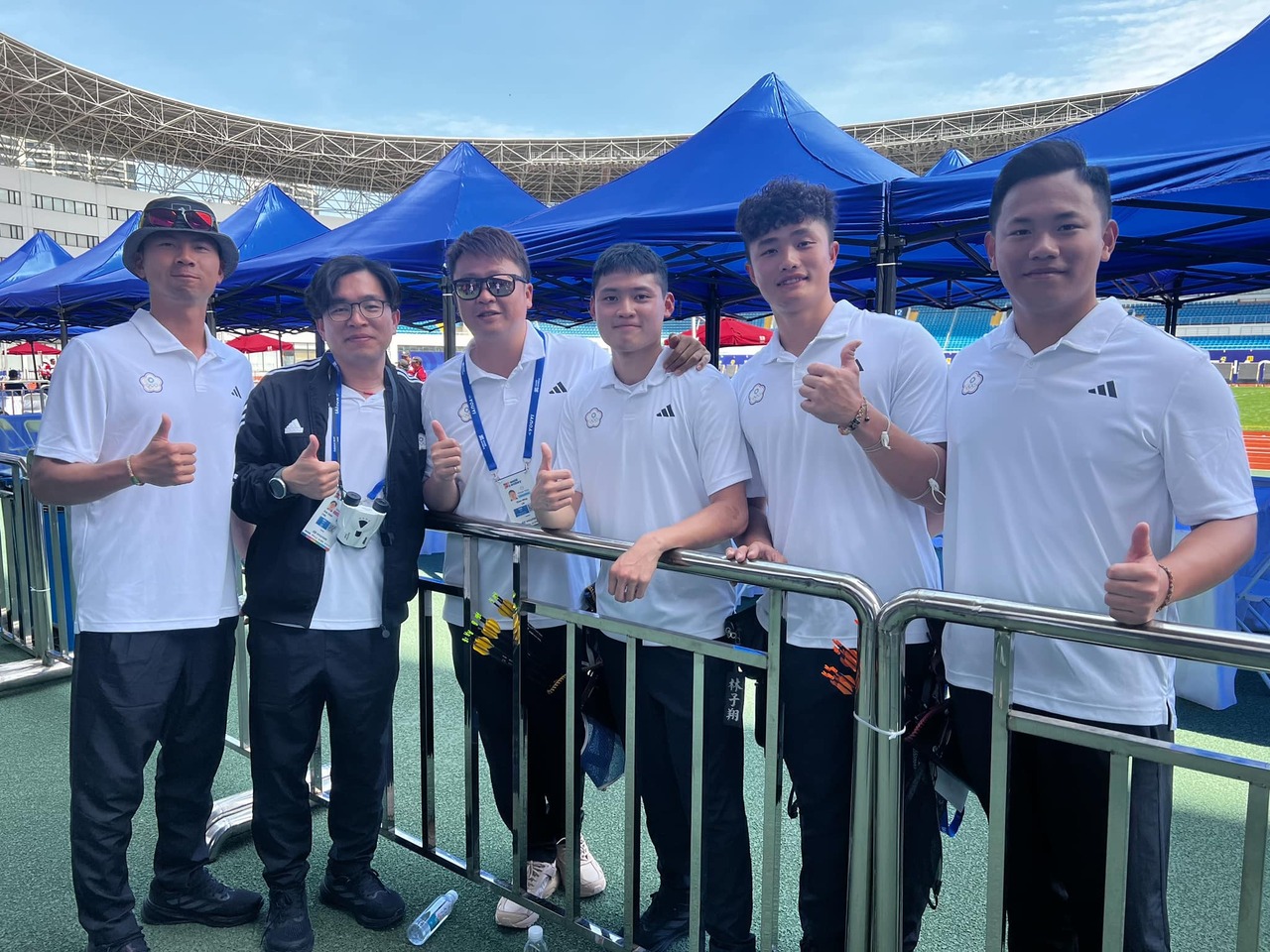 中华队在射箭世界杯上海站获铜牌。射箭协会脸书