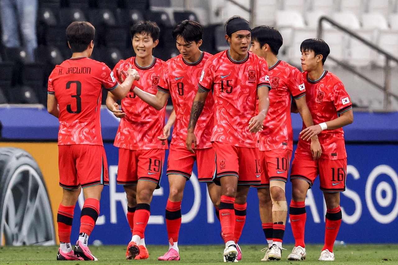 U23男足南韩队。