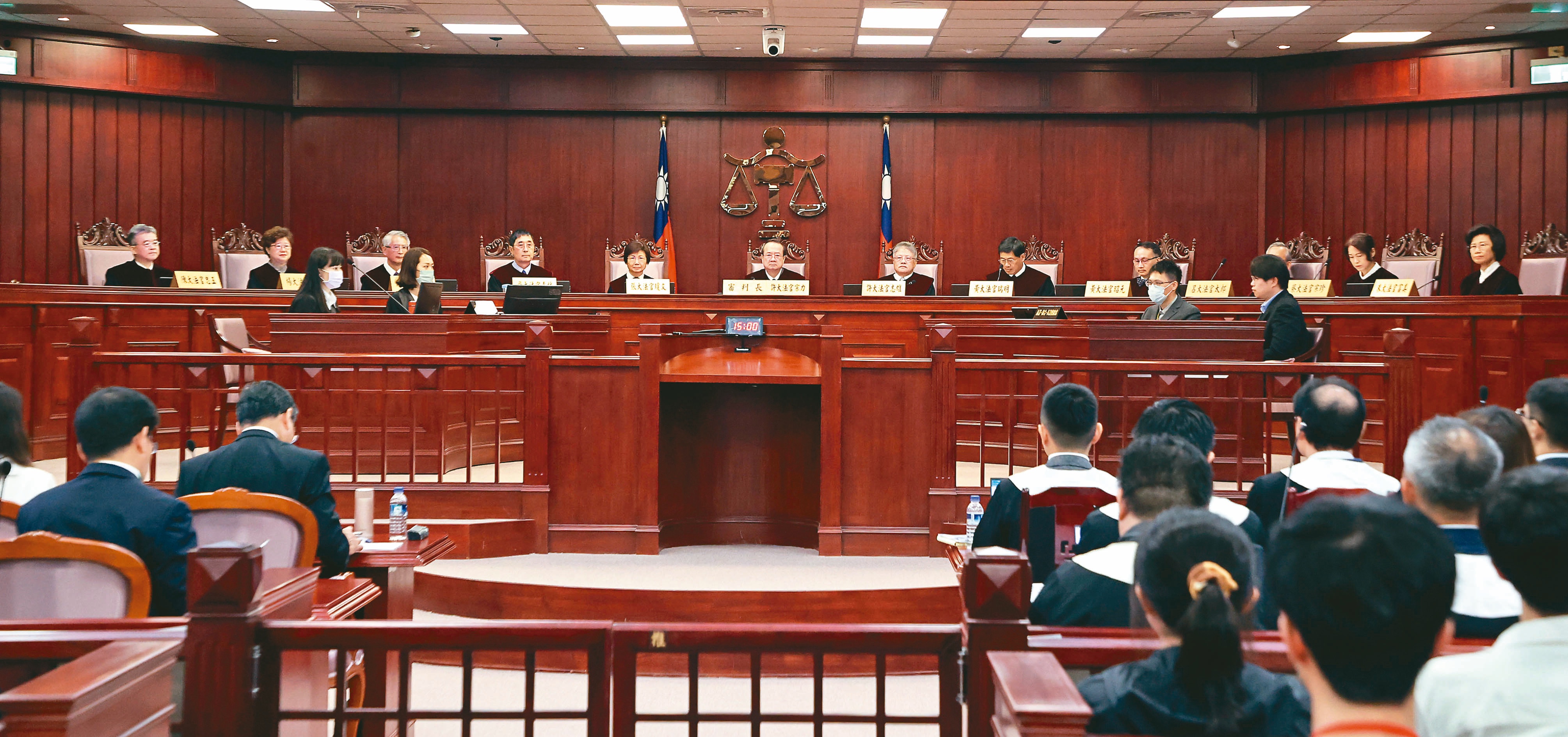 宪法法庭。图／联合报系资料照片