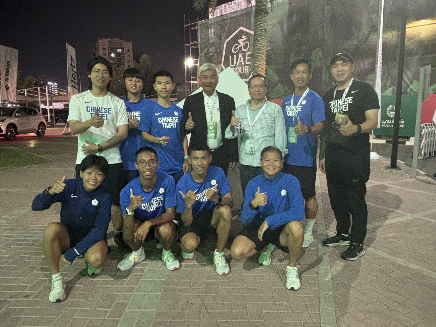 中华田径队在杜拜举行的亚洲U20田径锦标赛获得1金2银佳绩。图／中华田协提供