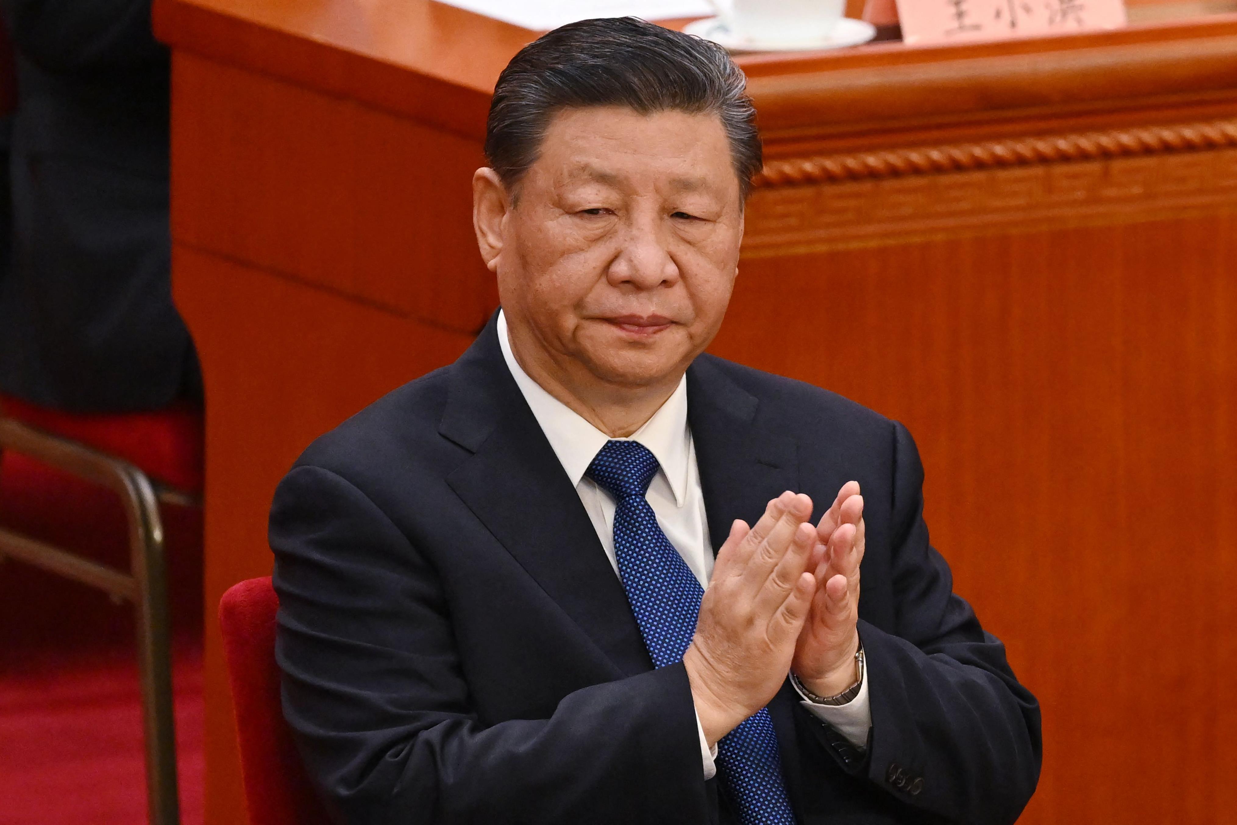 新华社指出，4月30日，中共中央政治局召开政治局会议，决定今年7月在北京召开二十届三中全会。 （法新社）