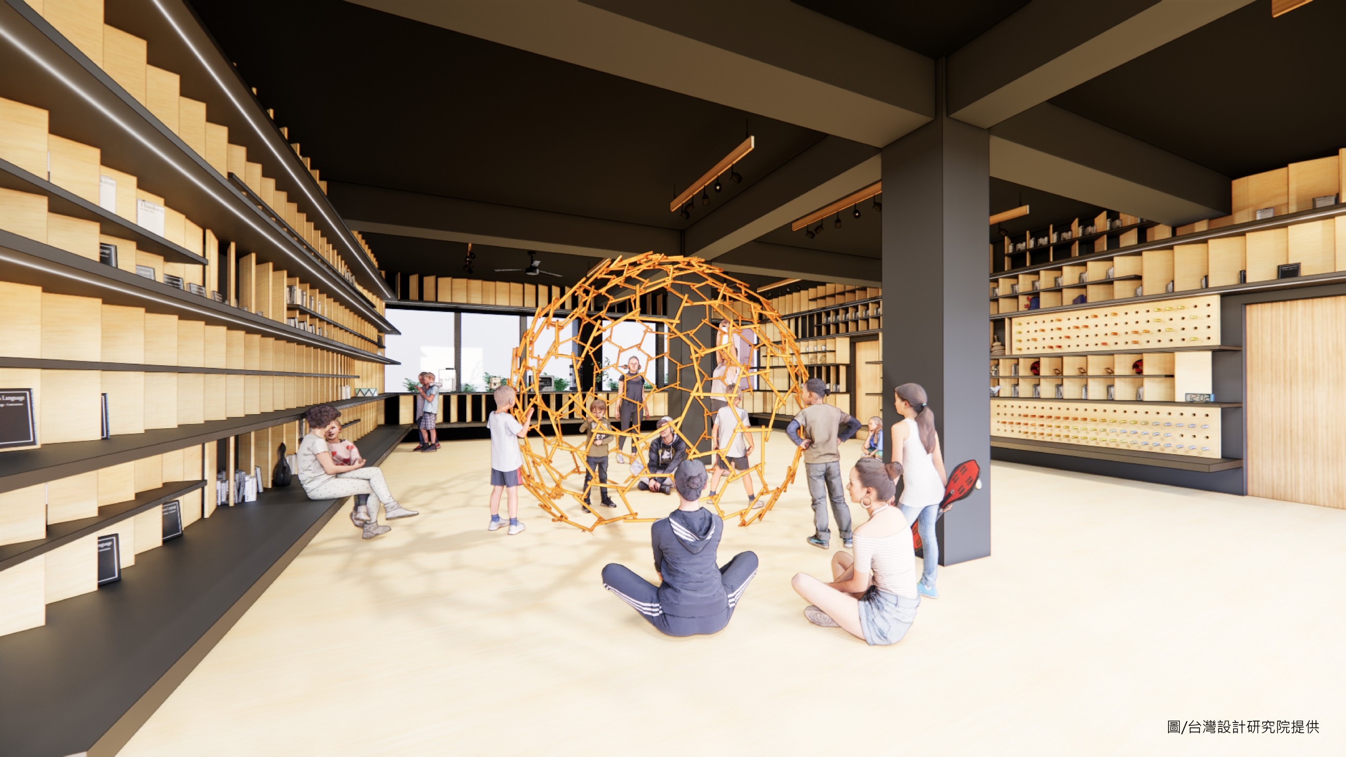竹市建华国中获选为美感设计合作学校，将重新改造闲置办公室成新教育空间。图／竹市府提供