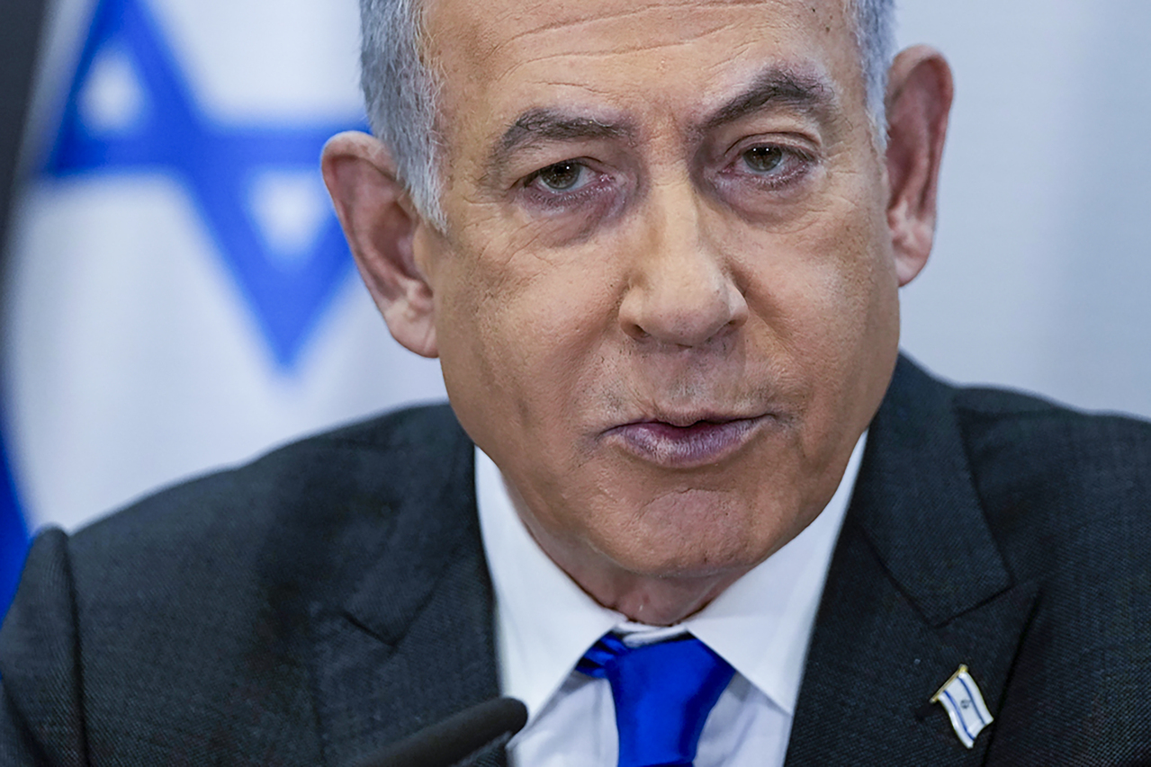 以色列总理内唐亚胡今天拒绝为达成停火及释放人质协议，接受巴勒斯坦武装组织「哈玛斯」终止加萨战争的条件，称如果接受哈玛斯要求，对以色列将是「重大挫败」。美联社资料照