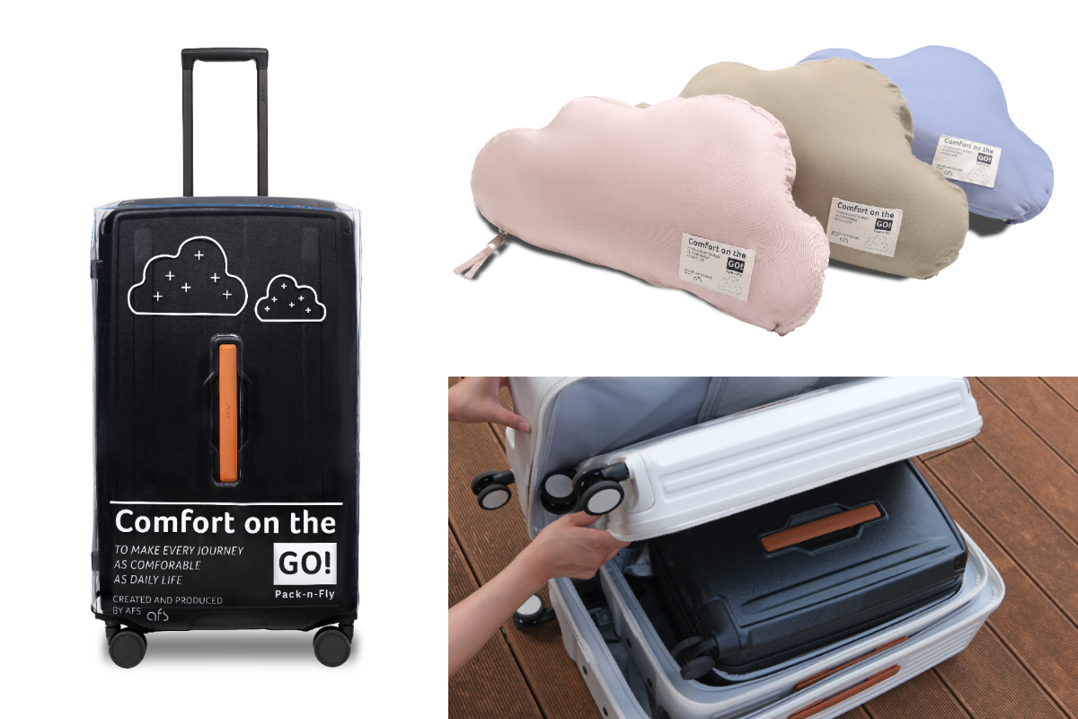 Acer墨尔本拉链行李箱延续第一代好评，再推新升级拉链版本，夏日将陆续推出AFS Comfort on The Go系列产品，照顾旅人们的需求。。图 / Acer Gadget 提供