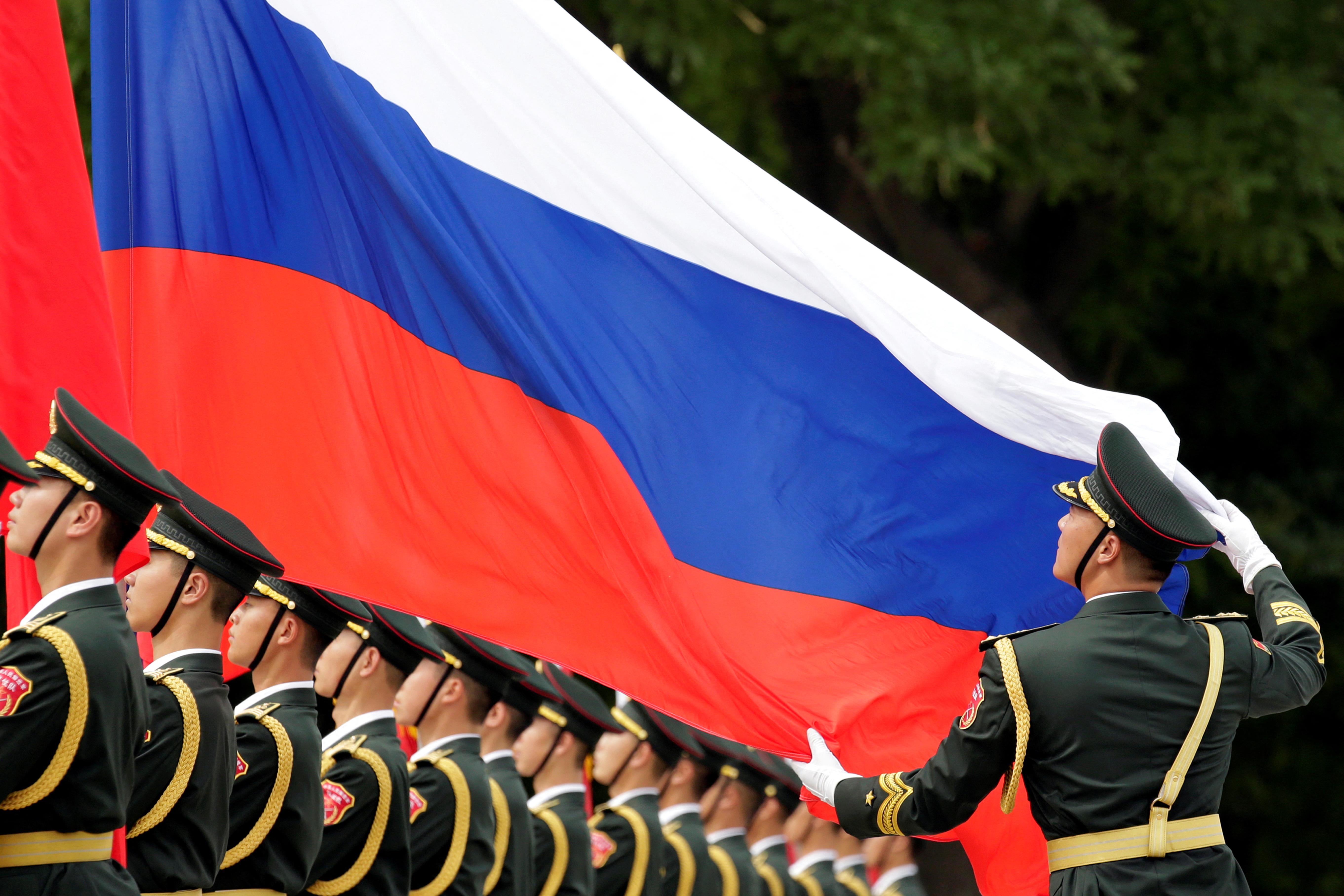 北京持续力挺俄罗斯，并将于本月16日至21日在哈尔滨举办中俄博览会。（路透）