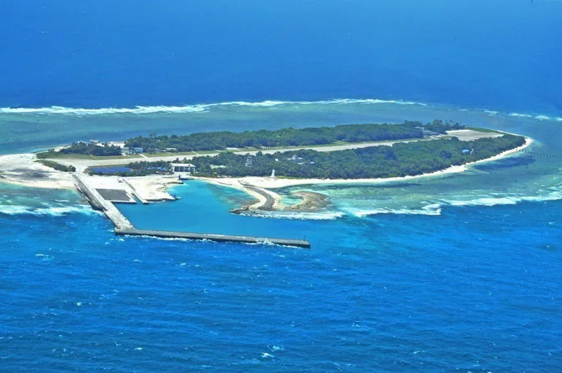 立法院外交及国防委员会将考察太平岛，已有廿名国民党与民众党立委报名参加。图／渔业署提供