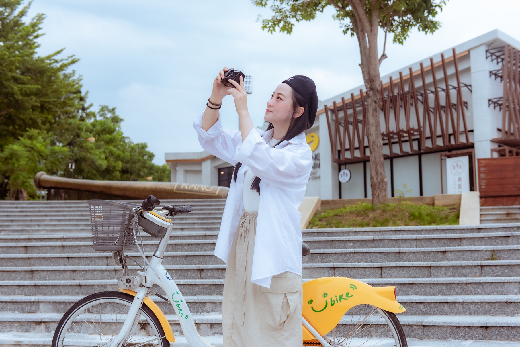 嘉义市公共自行车YouBike 2.0骑乘人次，5月29日午夜突破500万人。图／嘉市府提供