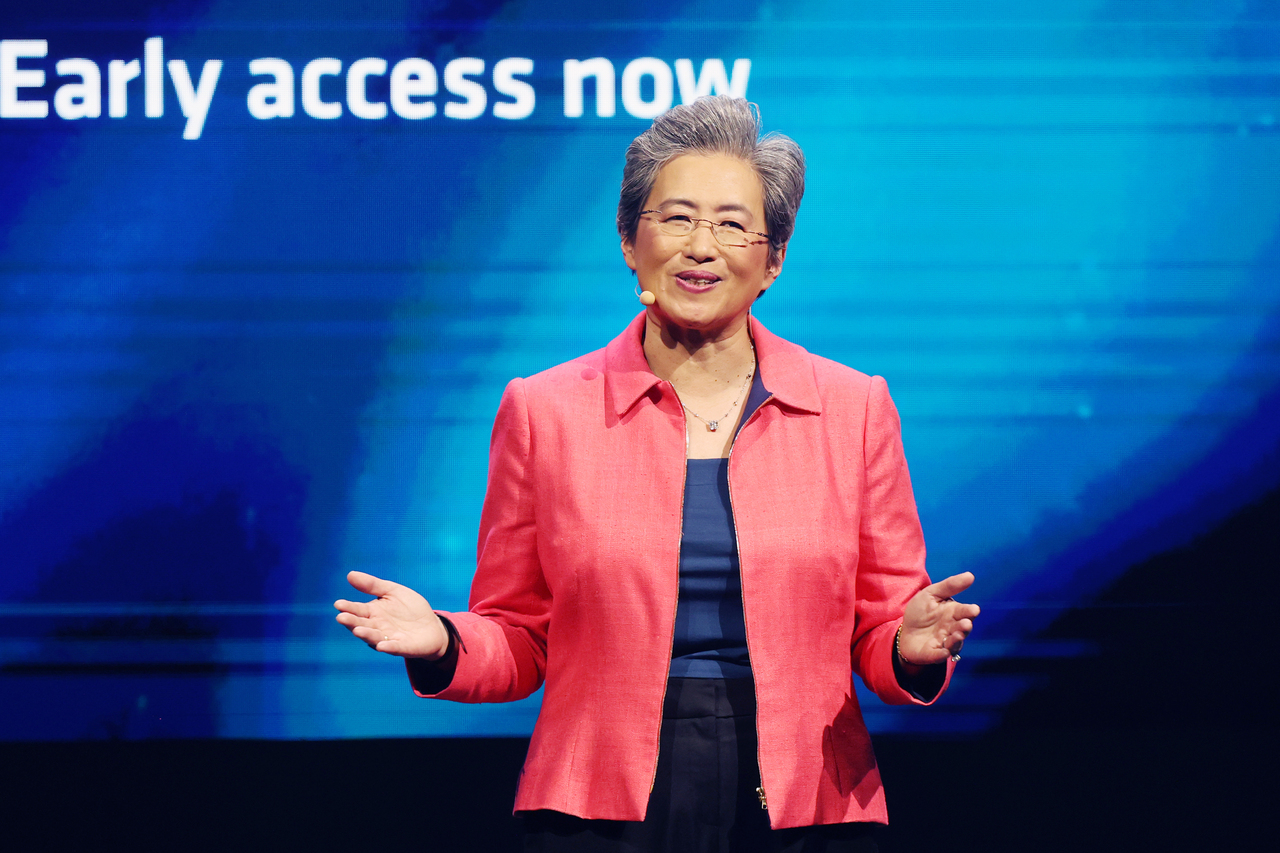 超微（AMD）董事长暨执行长苏姿丰。 联合报系资料照