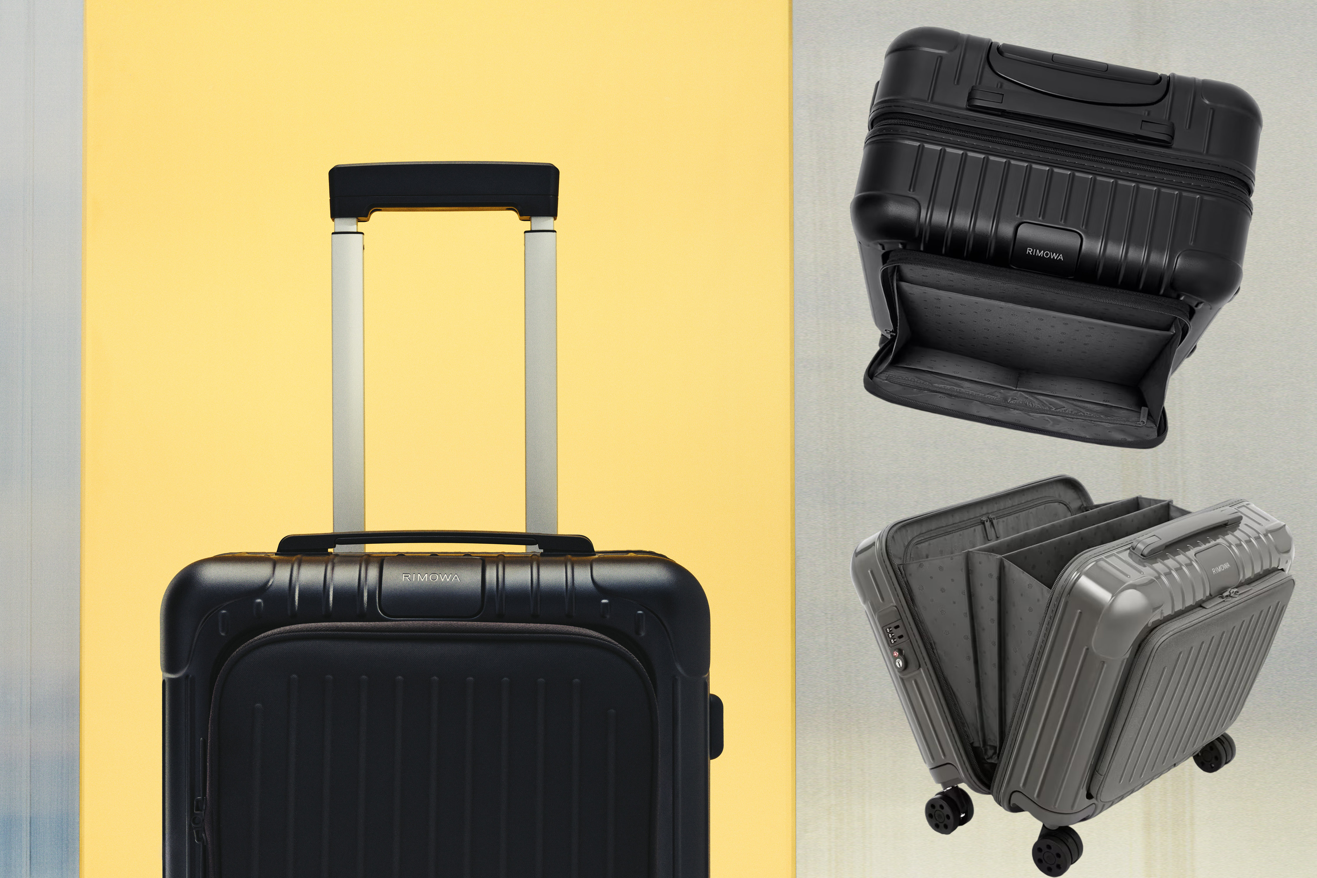 奢华行李装备品牌RIMOWA近期让旗下著名的Essential Sleeve系列登机箱，悄悄升级了！图／RIOMOWA提供
