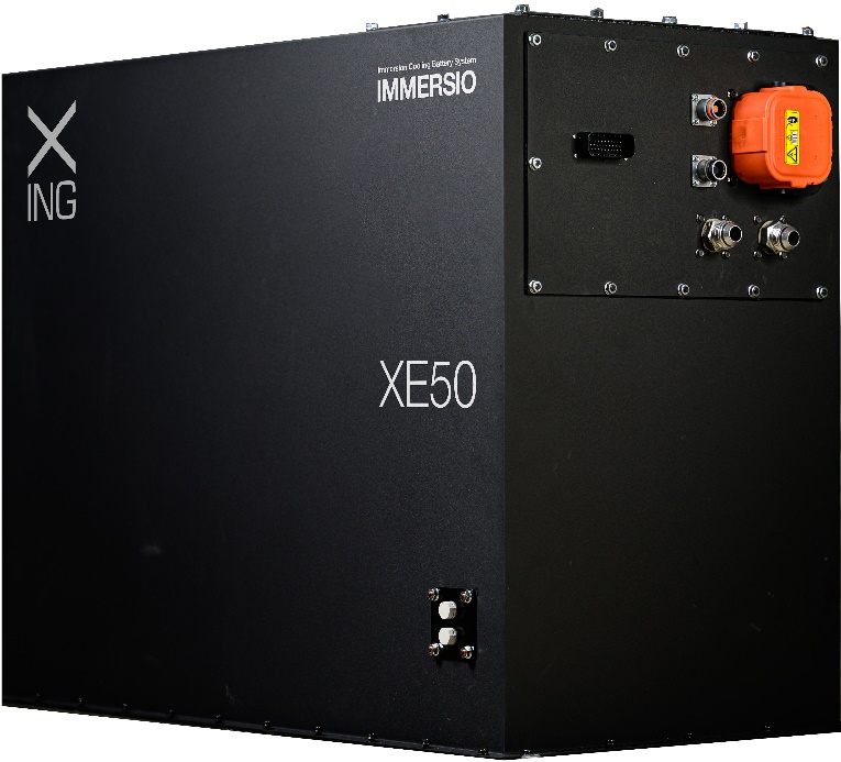 行竞科技发表储能电池IMMERSIO XE50进军全球储能系统市场。图／行竞科技提供