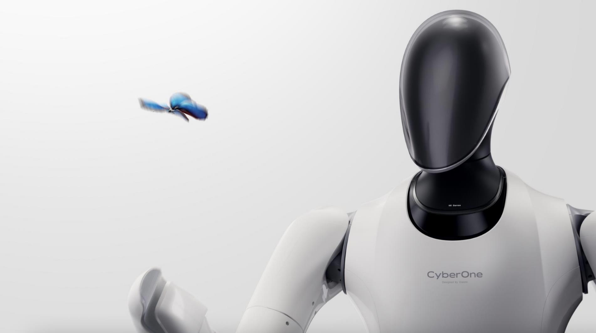 小米全尺寸人形仿生机器人CyberOne。（图／取自小米官网）