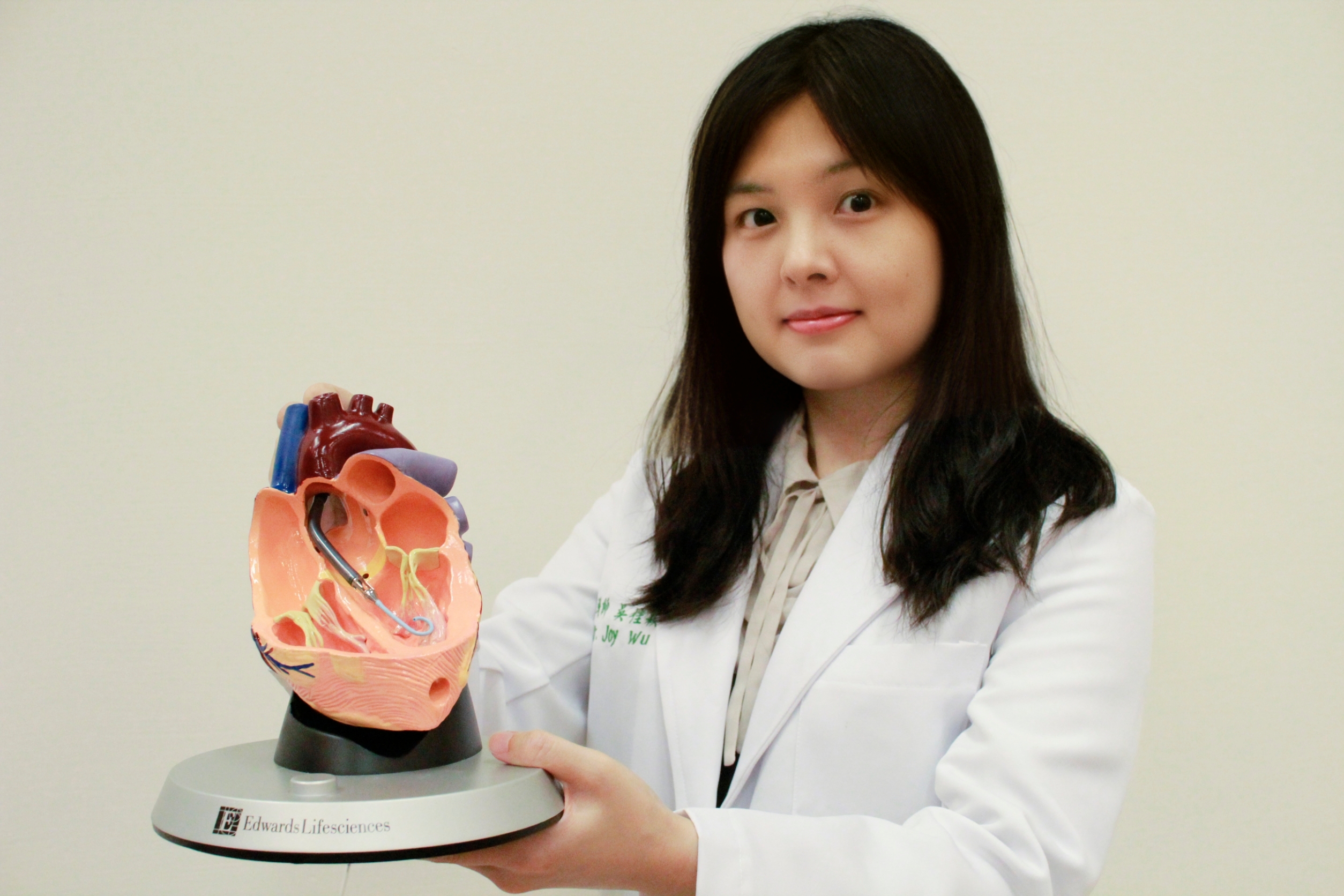 中国医药大学附设医院心脏血管外科医师吴佳颖。图／中国医药大学附设医院提供