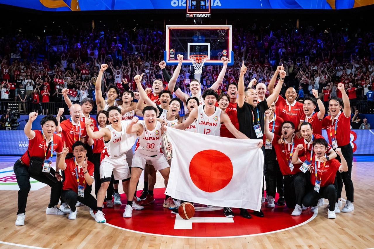 日本男篮在世界杯的优异表现取得睽违48年的奥运门票。图取自IG。