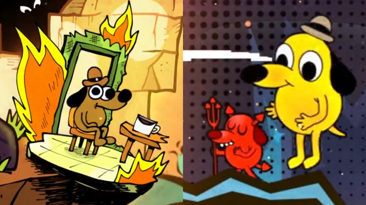 火災狗狗迷因「This is Fine」宣布遊戲化！面對激烈炎上也先配口茶| 新聞資訊| udn遊戲角落