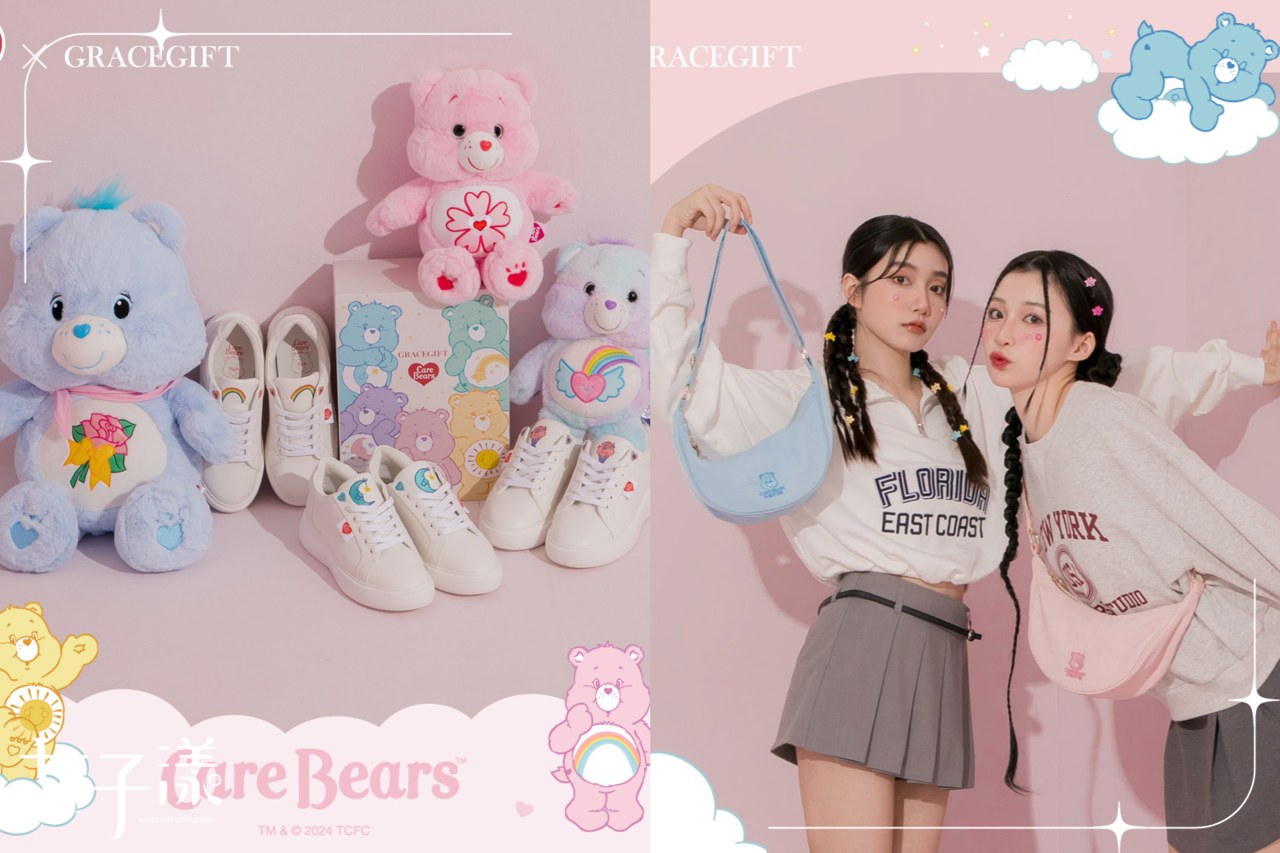 台湾 gracegift×Care Bears ショルダー ファー トートバッグ 台湾 gracegift×Care Bears ショルダー ファー トートバッグ