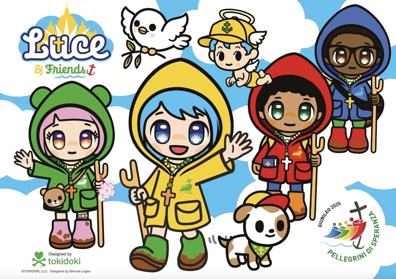 新世紀福音宣傳？梵蒂岡吉祥物「Luce」，朝聖者少女與教會的黑暗諷刺| 過去24小時| 轉角國際udn Global