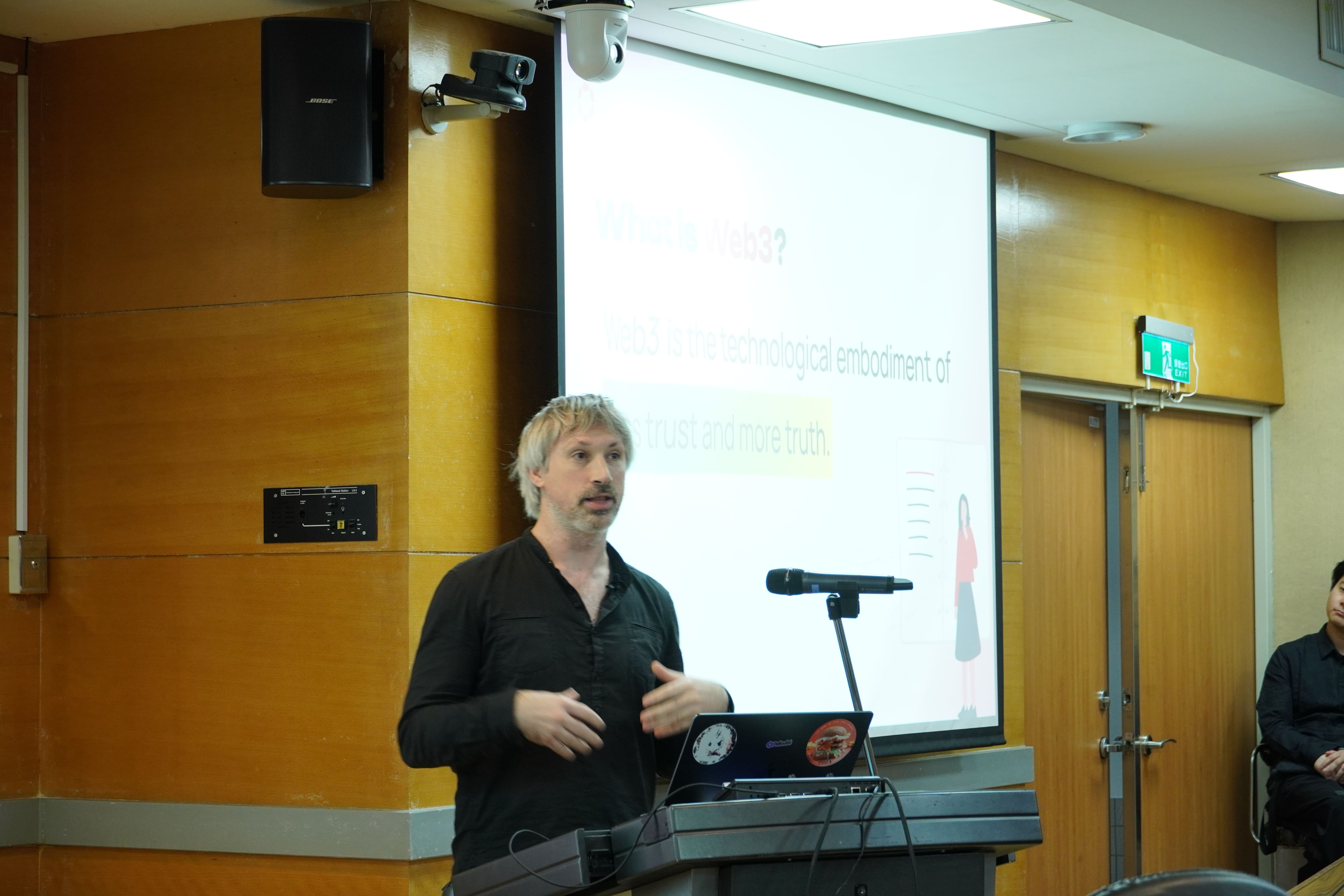 以太坊共同創辦人Gavin Wood首次訪台台科大演講談區塊鏈技術| 技職教育| 文教| 聯合新聞網