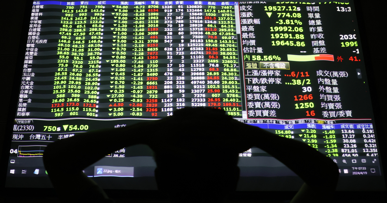 台股開盤急殺逾2000點失守2萬上市股票幾乎全跌停| 美關稅重擊台股| 股市| 聯合新聞網