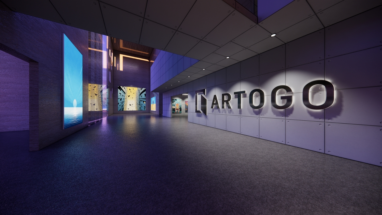 ARTOGO 虛擬展間 圖／ARTOGO 藝途科技