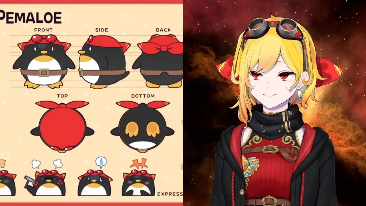 [Vtub] Pemaloe官方設計出爐！holo Kaela：保留企鵝設計、珍視與大