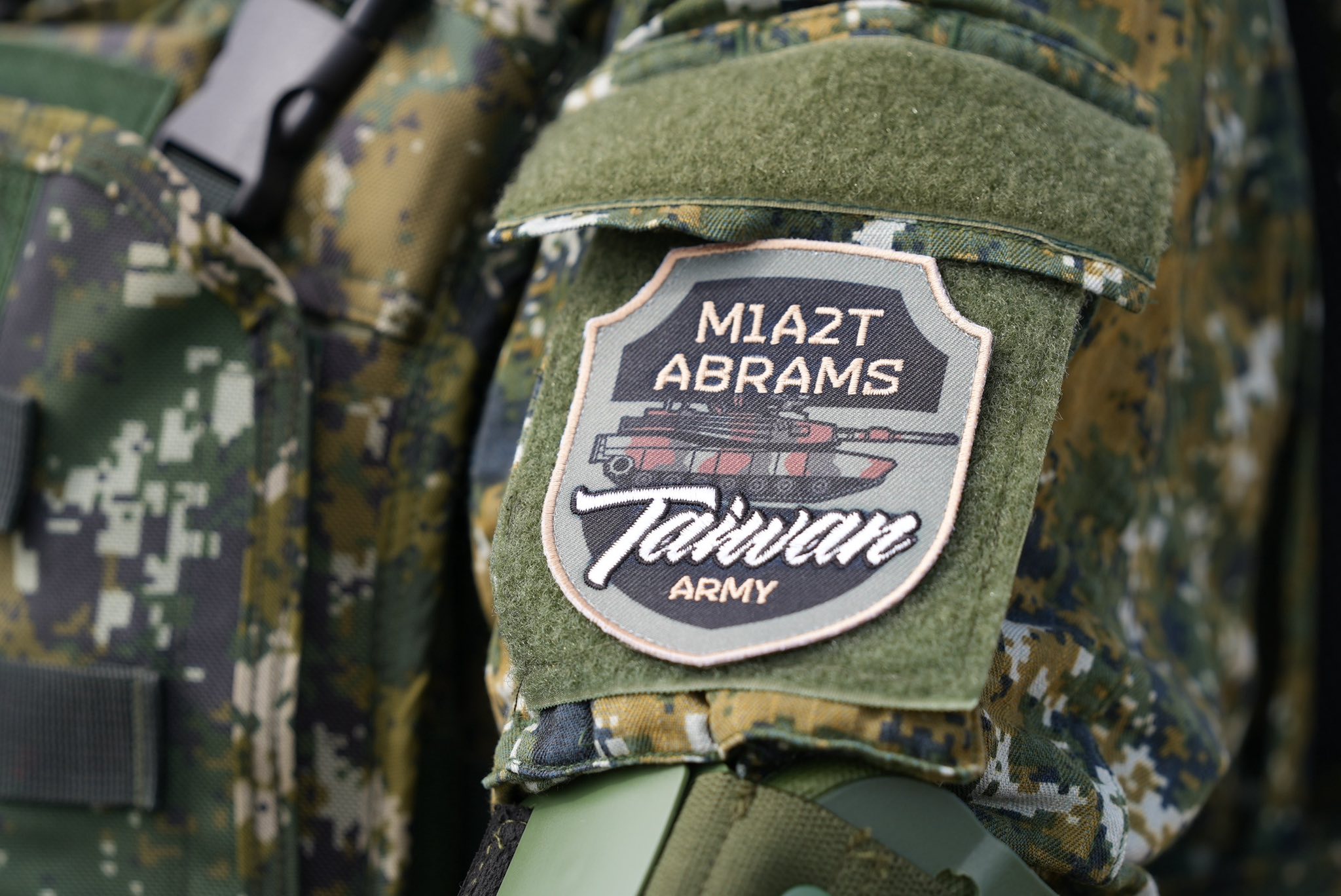 M1A2T臂章「Taiwan Army」字樣挨轟國軍降格台軍軍方：凸顯專屬性| 軍事