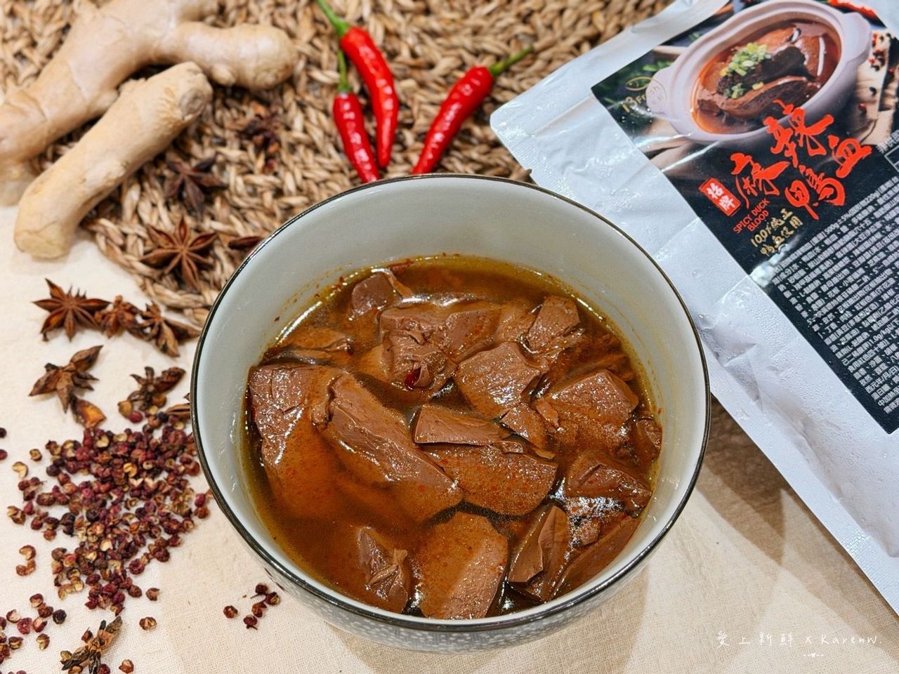 i3Fresh 愛上新鮮× 吳秉承師傅】豪氣食堂Karen 招牌麻辣鴨血開箱｜在家
