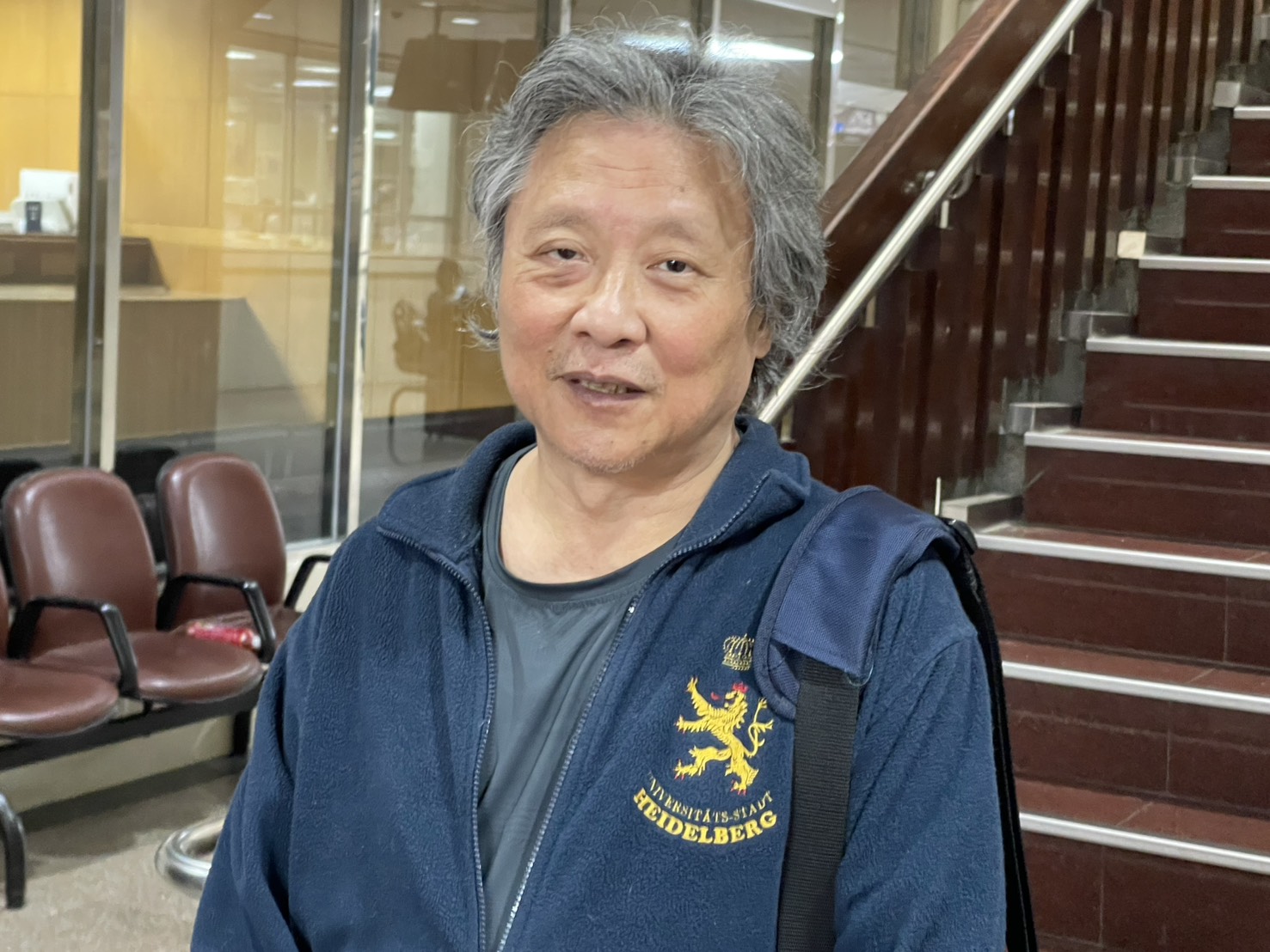 作家张大春。记者王圣藜/摄影