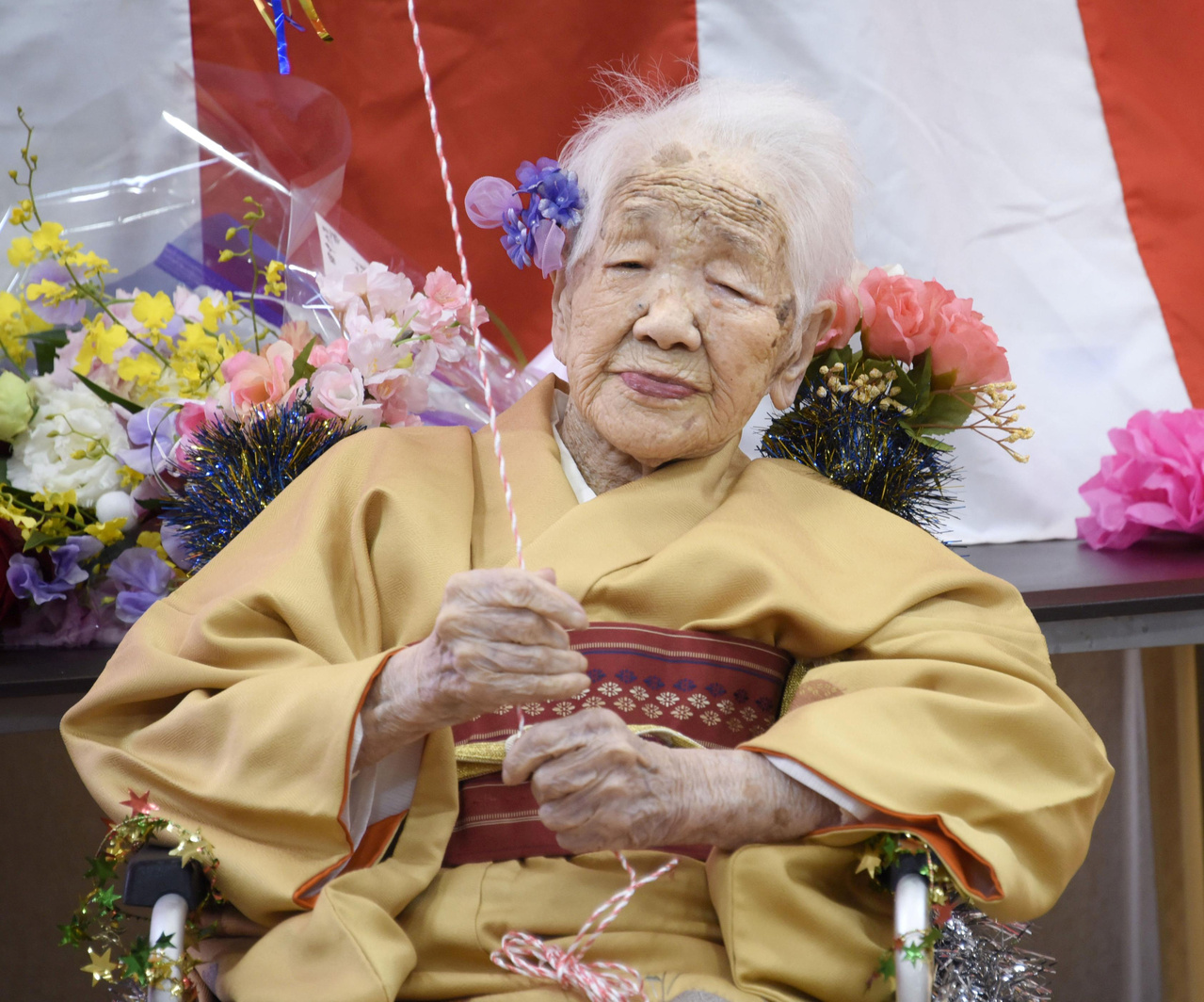 全球最长寿 日人瑞田中加子117岁又261天创日本纪录 国际即时 国际 世界新闻网