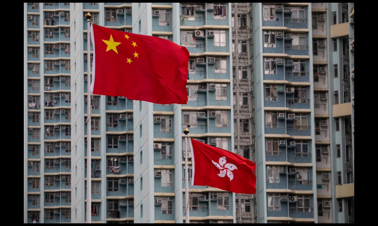 美国称将制限香港官员签证，港府对此嗤之以鼻，并驳斥美国务院报告及声明。（欧新社）