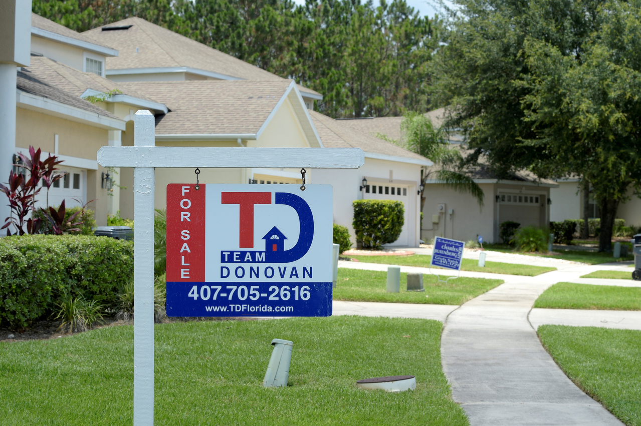 佛罗里达州新法将中国公民购买房地产视为国安威胁。图为佛州一处待售物产。(路透)