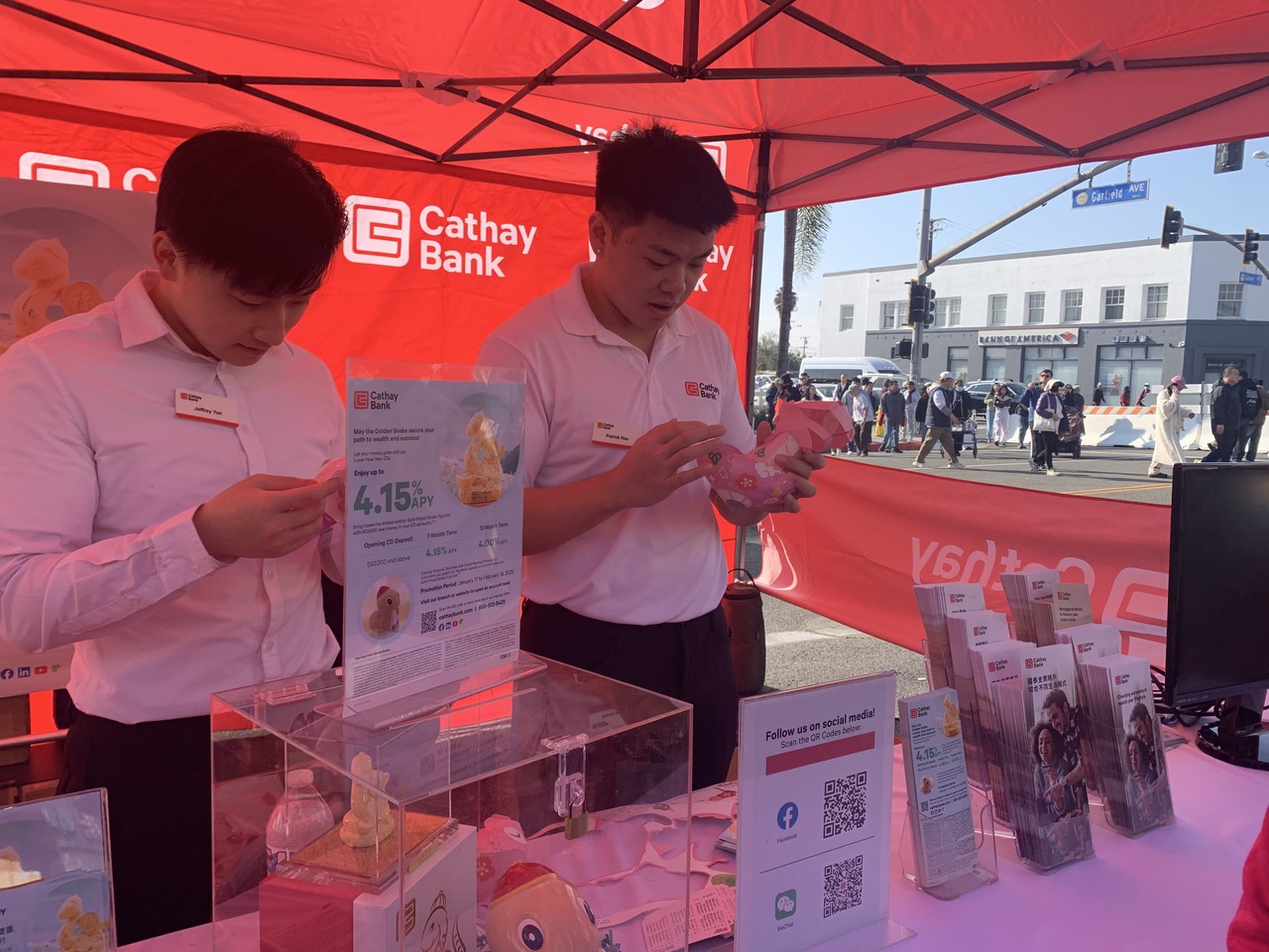 年節展 國泰銀行攤位排長龍新春定存吸睛| 洛杉磯即時| 洛杉磯| 世界新聞網