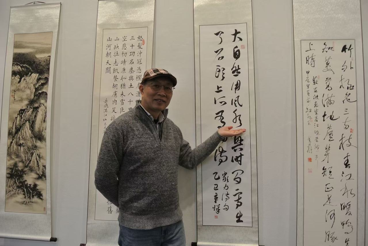 北美中国书法家协会办19周年会员展| 社区新闻| 纽约| 世界新闻网