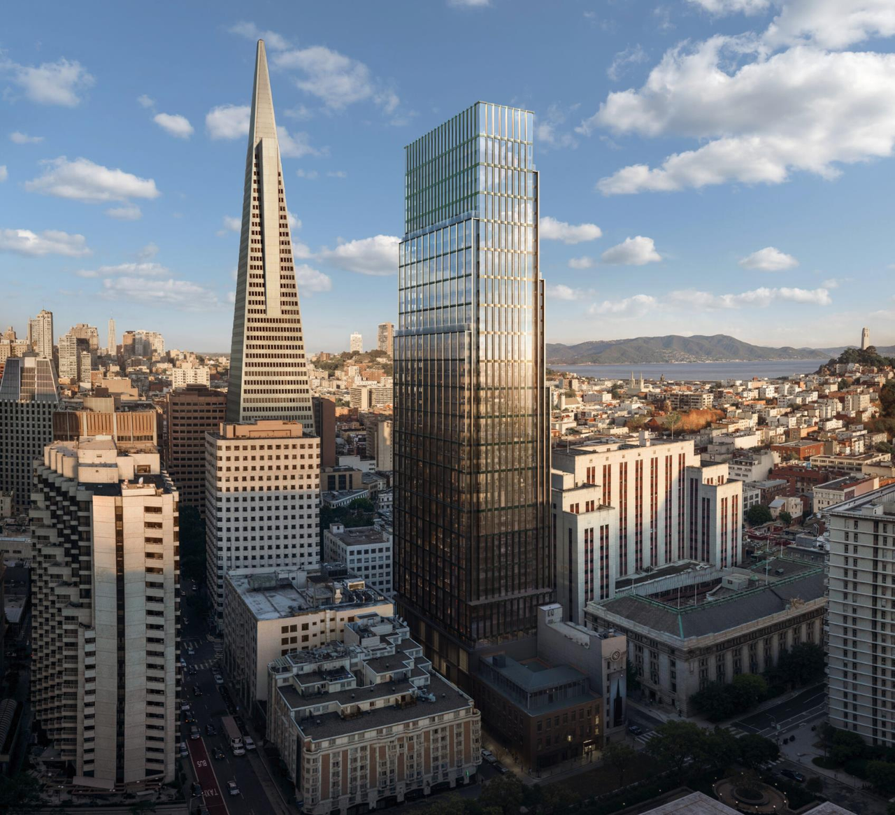摩天楼 金山市中心盖41层摩天楼近10年最大开发案| 湾区地产| 旧金山| 世界新闻网